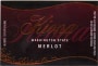 Kiona Merlot 1997 Front Label