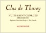 Antonin Rodet Clos de Thorey Nuits-St.-Georges 2011 Front Label