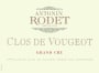Antonin Rodet Clos de Vougeot Grand Cru 2005 Front Label