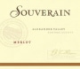 Chateau Souverain Alexander Valley Merlot 2014  Front Label