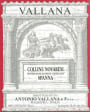 Vallana Colline Novaresi Spanna 2011 Front Label