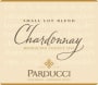 Parducci Small Lot Blend Chardonnay 2009  Front Label