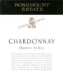 Rosemount Show Reserve Chardonnay 1998 Front Label