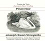 Joseph Swan Cuvee de Trois Pinot Noir 2009  Front Label