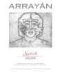 Arrayan Syrah 2009 Front Label