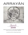 Arrayan Syrah 2005 Front Label