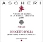 Ascheri Dolcetto d'Alba 2009 Front Label