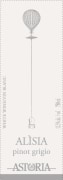 Astoria Alisia Pinot Grigio 2014 Front Label