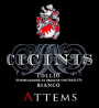 Attems Cicinis Collio Bianco 2012 Front Label