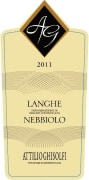 Attilio Ghisolfi Langhe Nebbiolo 2011 Front Label