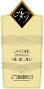 Attilio Ghisolfi Langhe Nebbiolo 2012 Front Label