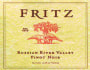 Fritz Pinot Noir 2014  Front Label