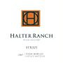 Halter Ranch Syrah 2007  Front Label