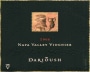 Darioush Signature Viognier 2006  Front Label