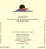 Andrea Oberto Langhe Nebbiolo 2012 Front Label