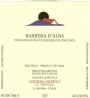 Andrea Oberto Barbera d'Alba 2012 Front Label
