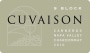 Cuvaison S Block Chardonnay 2010 Front Label
