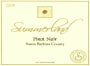 Summerland Santa Barbara Pinot Noir 2009  Front Label