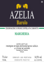 Azelia Barolo Margheria 2010 Front Label