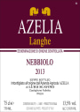 Azelia Langhe Nebbiolo 2013 Front Label