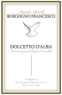Francesco Borgogno Dolcetto d'Alba 2014 Front Label