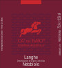 Ca' del Baio Langhe Nebbiolo 2013 Front Label