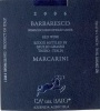 Ca' del Baio Barbaresco Marcarini 2006 Front Label