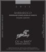 Ca' del Baio Barbaresco Marcarini 2011 Front Label