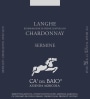 Ca' del Baio Sermine Chardonnay 2014 Front Label