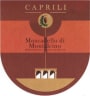 Caprili Moscadello di Montalcino 2015 Front Label