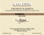 Casa Emma Chianti Classico Riserva 2009 Front Label