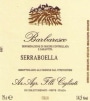 Cigliuti Barbaresco Serraboella 2008 Front Label