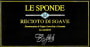Coffele Le Sponde Recioto di Soave 2008 Front Label