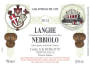 G.B. Burlotto Langhe Nebbiolo 2014 Front Label