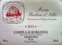 G.B. Burlotto Aves Barbera d'Alba 2011 Front Label