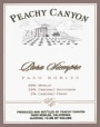 Peachy Canyon Para Siempre 2001 Front Label
