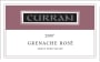 Curran Grenache Rose 2007 Front Label