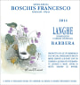 Francesco Boschis Langhe Barbera 2014 Front Label