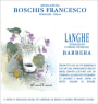 Francesco Boschis Langhe Barbera 2013 Front Label