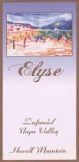 Elyse Zinfandel 2001  Front Label
