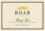 Roar Pisoni Vineyard Pinot Noir 2012 Front Label