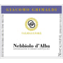 Giacomo Grimaldi Nebbiolo d'Alba Valmaggiore 2008 Front Label