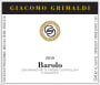 Giacomo Grimaldi Barolo 2010 Front Label
