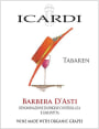 Icardi Tabaren Barbera D'Asti 2015 Front Label