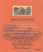 Seghesio Sangiovese 2006 Front Label