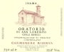 Inama Oratorio di San Lorenzo Carmenere Riserva 2011 Front Label