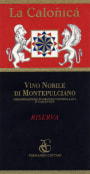La Calonica Vino Nobile di Montepulciano Riserva 2000 Front Label