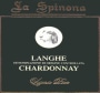 La Spinona Piedmont Langhe Chardonnay 2012 Front Label
