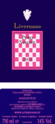 Livernano Toscana Puro Sangue Sangiovese 2003 Front Label