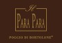 Poggio di Bortolone Il Para Para Cerasuolo di Vittoria 2011 Front Label